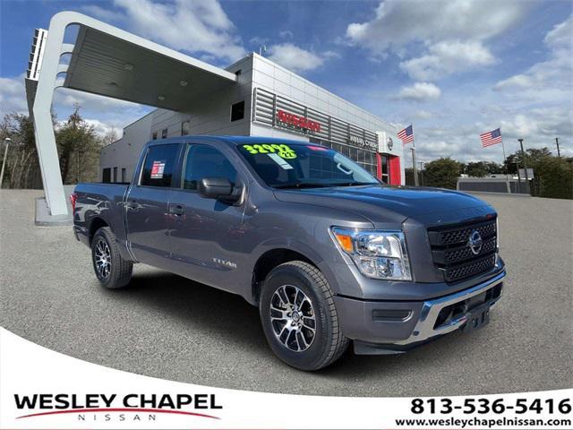 used 2022 Nissan Titan car, priced at $30,992