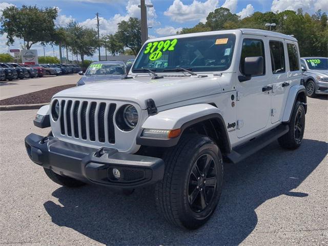 used 2021 Jeep Wrangler Unlimited car, priced at $35,993