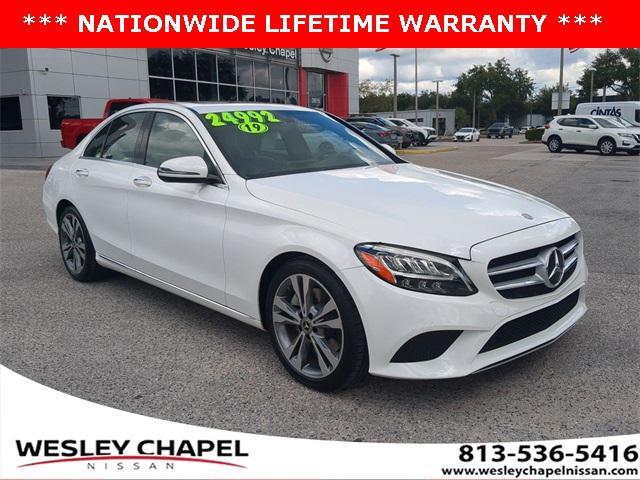 used 2019 Mercedes-Benz C-Class car, priced at $21,994