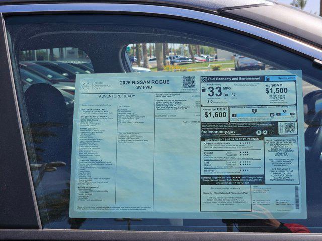 new 2025 Nissan Rogue car, priced at $31,985