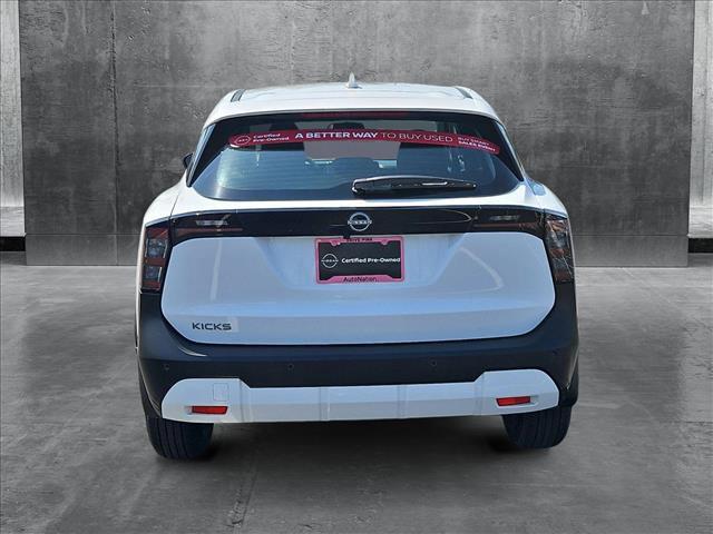 used 2025 Nissan Kicks car, priced at $27,434