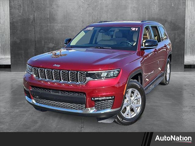 used 2021 Jeep Grand Cherokee L car, priced at $32,749