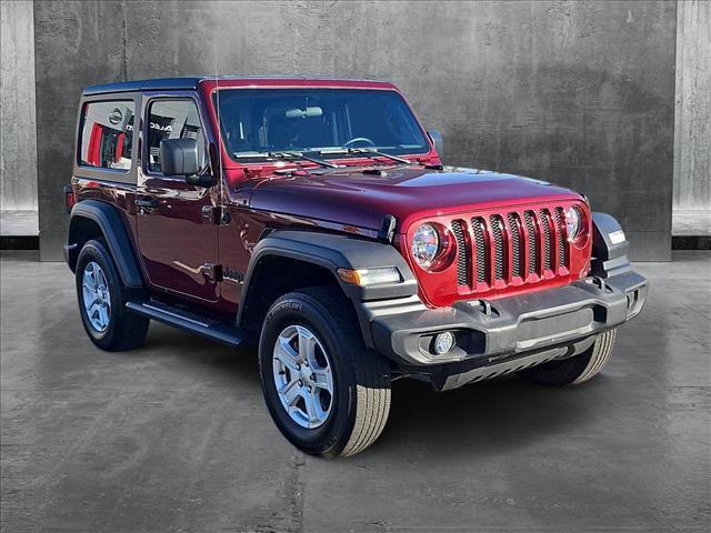 used 2021 Jeep Wrangler car, priced at $26,993