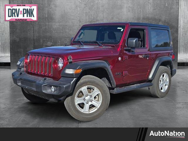 used 2021 Jeep Wrangler car, priced at $27,471