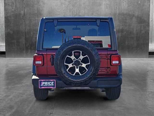 used 2021 Jeep Wrangler car, priced at $26,993