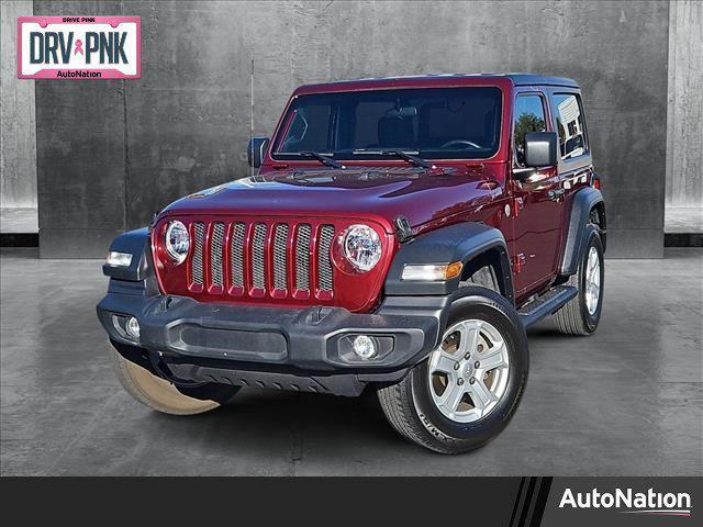 used 2021 Jeep Wrangler car, priced at $27,471