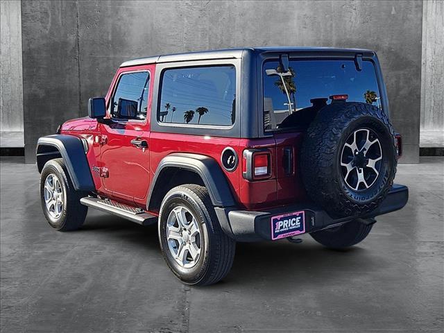 used 2021 Jeep Wrangler car, priced at $26,993