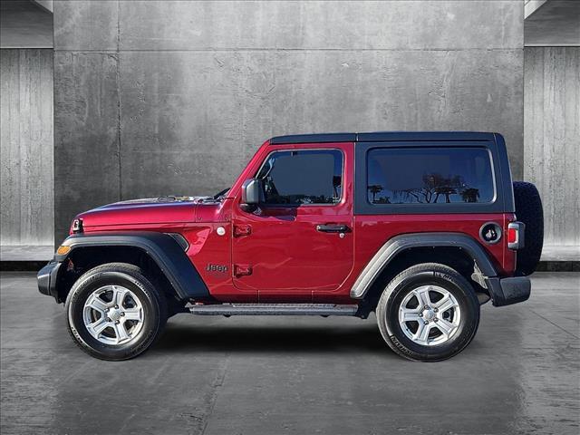 used 2021 Jeep Wrangler car, priced at $26,993