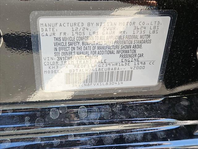 new 2025 Nissan Versa car, priced at $21,751