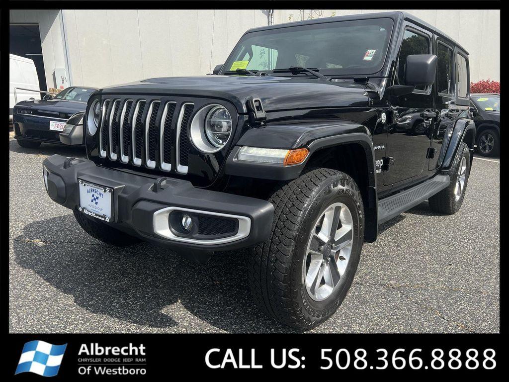 used 2019 Jeep Wrangler Unlimited car, priced at $30,599