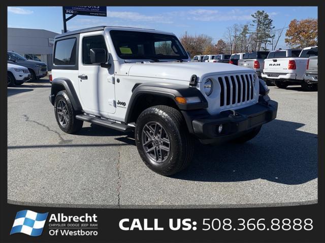 used 2024 Jeep Wrangler car, priced at $33,999