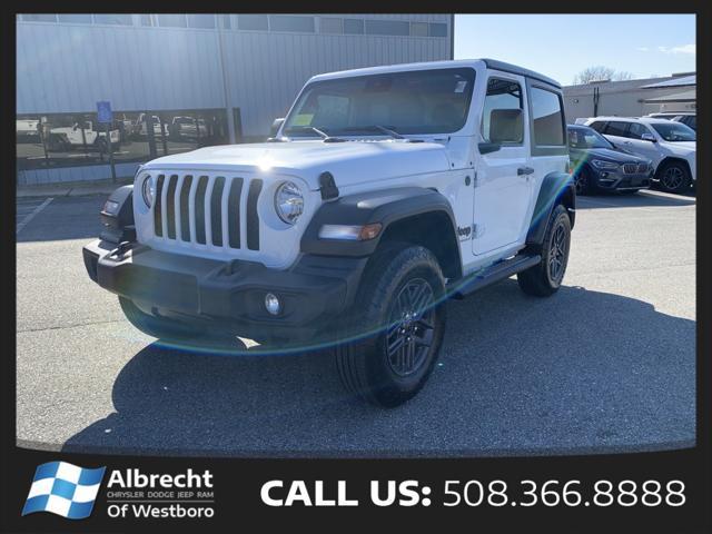 used 2024 Jeep Wrangler car, priced at $33,999