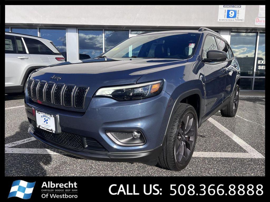 used 2021 Jeep Cherokee car, priced at $20,894