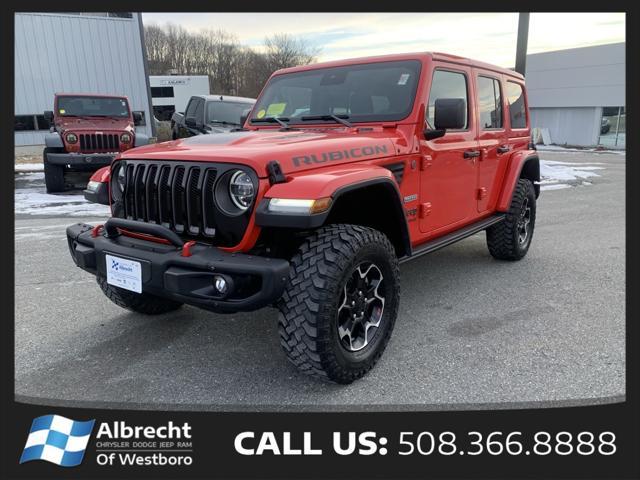 used 2020 Jeep Wrangler Unlimited car, priced at $34,999