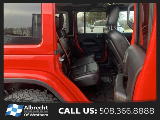 used 2020 Jeep Wrangler Unlimited car, priced at $34,999