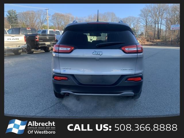 used 2015 Jeep Cherokee car, priced at $14,999