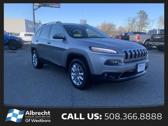 used 2015 Jeep Cherokee car, priced at $14,999