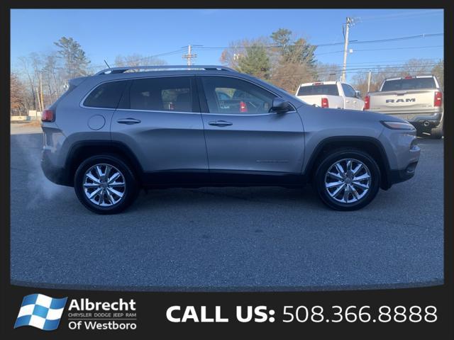 used 2015 Jeep Cherokee car, priced at $14,999