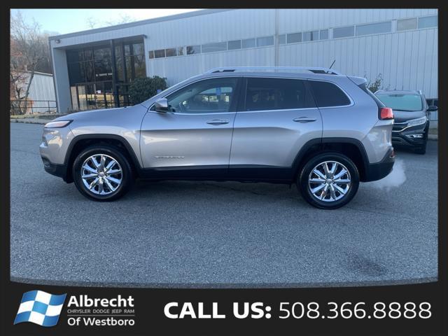 used 2015 Jeep Cherokee car, priced at $14,999