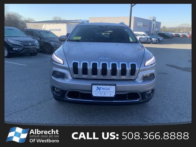 used 2015 Jeep Cherokee car, priced at $14,999