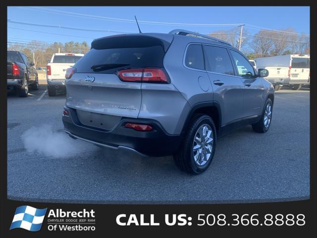 used 2015 Jeep Cherokee car, priced at $14,999