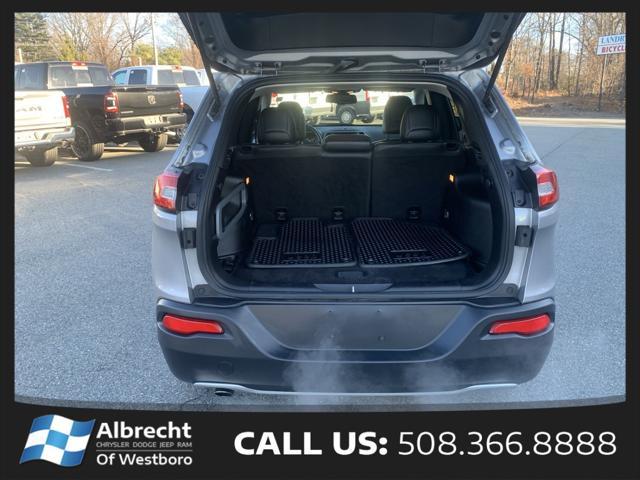 used 2015 Jeep Cherokee car, priced at $14,999