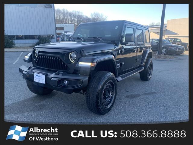 used 2019 Jeep Wrangler Unlimited car, priced at $29,999