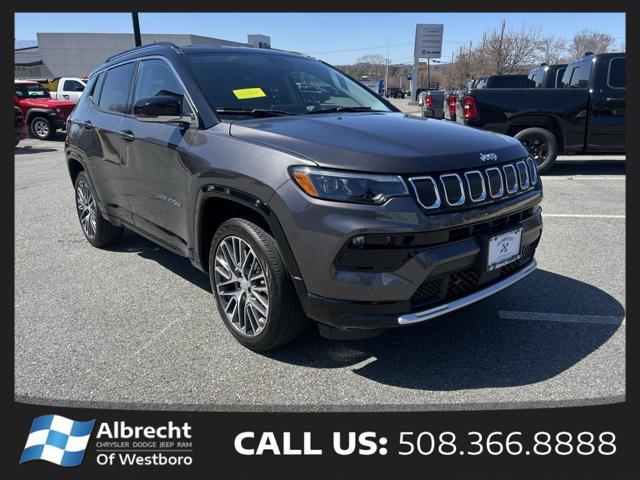used 2022 Jeep Compass car, priced at $25,999