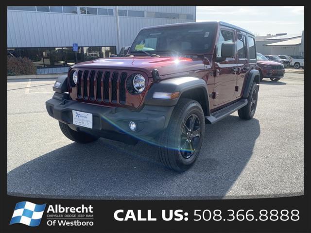 used 2022 Jeep Wrangler Unlimited car, priced at $34,976