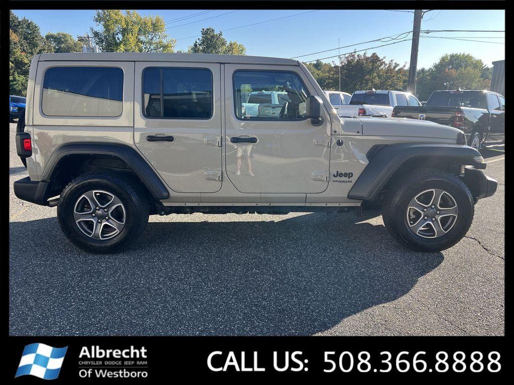 used 2022 Jeep Wrangler Unlimited car, priced at $36,599