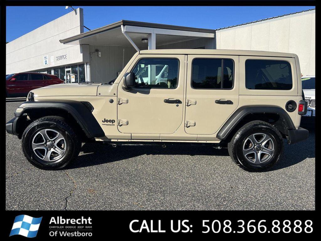used 2022 Jeep Wrangler Unlimited car, priced at $36,599