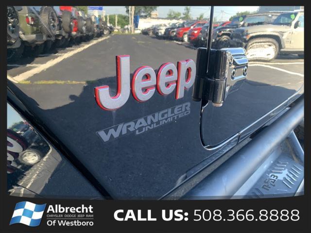 used 2020 Jeep Wrangler Unlimited car, priced at $34,622