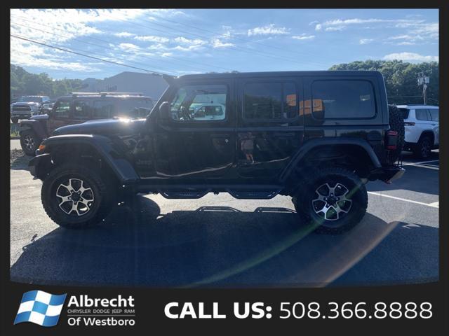 used 2020 Jeep Wrangler Unlimited car, priced at $34,622