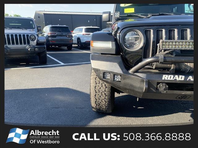 used 2020 Jeep Wrangler Unlimited car, priced at $34,622