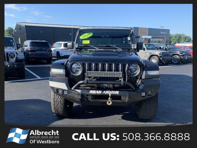 used 2020 Jeep Wrangler Unlimited car, priced at $34,622