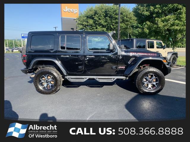 used 2020 Jeep Wrangler Unlimited car, priced at $34,622