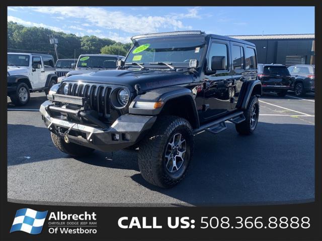 used 2020 Jeep Wrangler Unlimited car, priced at $34,622