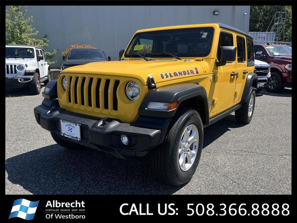 used 2021 Jeep Wrangler Unlimited car, priced at $34,999
