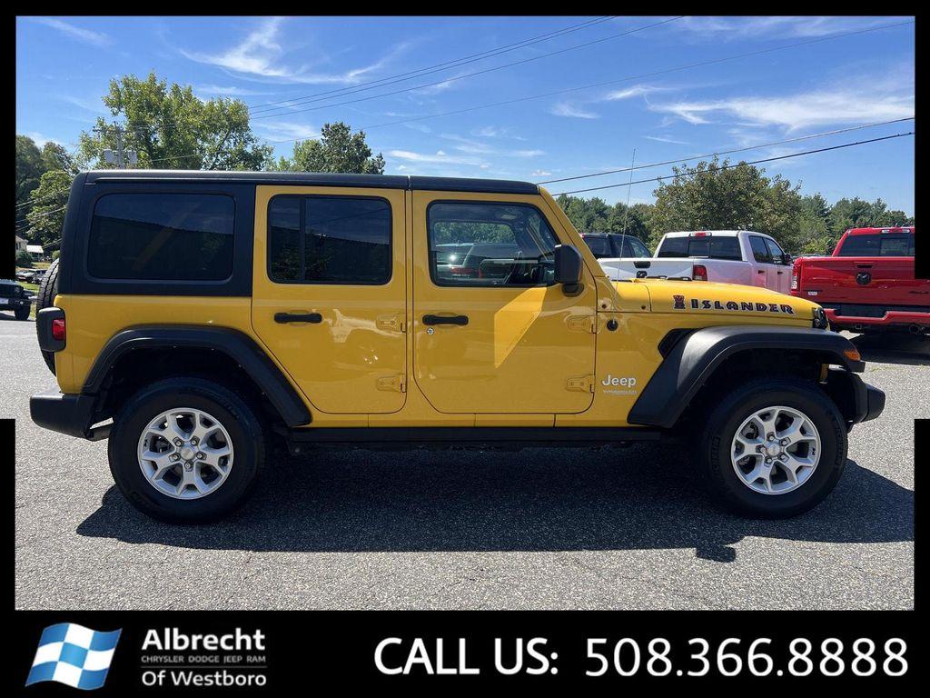 used 2021 Jeep Wrangler Unlimited car, priced at $35,999