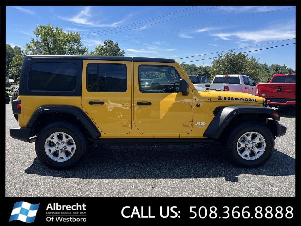 used 2021 Jeep Wrangler Unlimited car, priced at $34,599