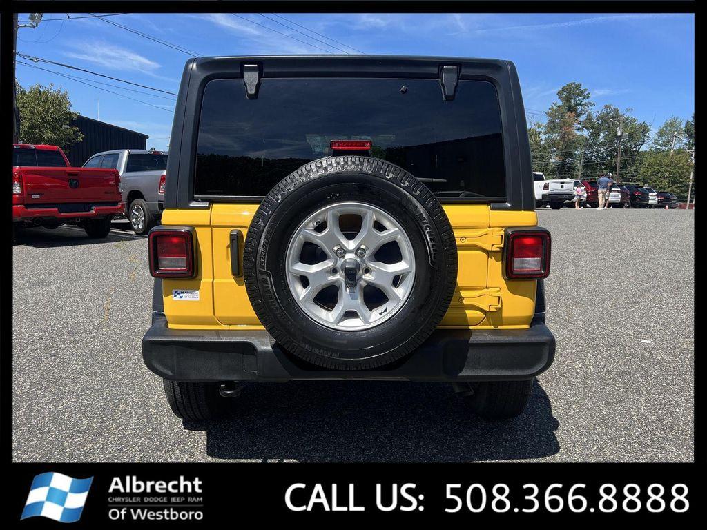 used 2021 Jeep Wrangler Unlimited car, priced at $34,599