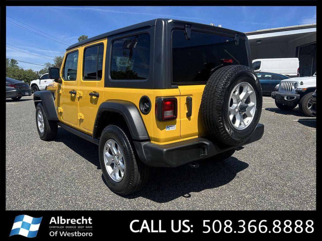 used 2021 Jeep Wrangler Unlimited car, priced at $34,599