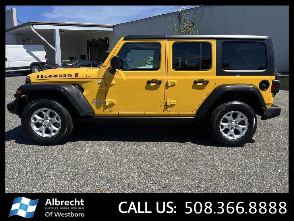 used 2021 Jeep Wrangler Unlimited car, priced at $34,599