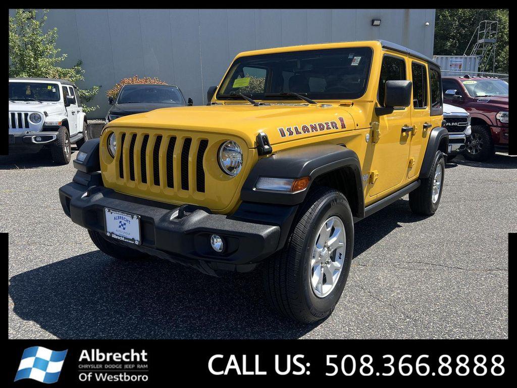 used 2021 Jeep Wrangler Unlimited car, priced at $35,999