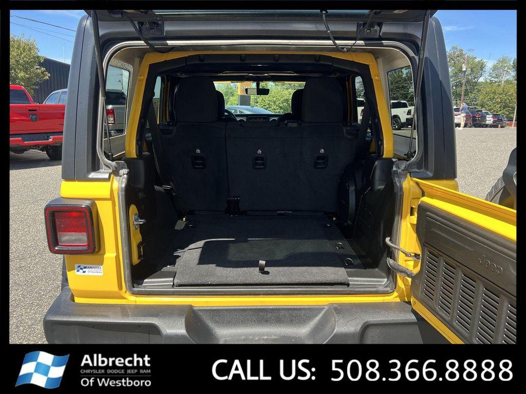 used 2021 Jeep Wrangler Unlimited car, priced at $34,599