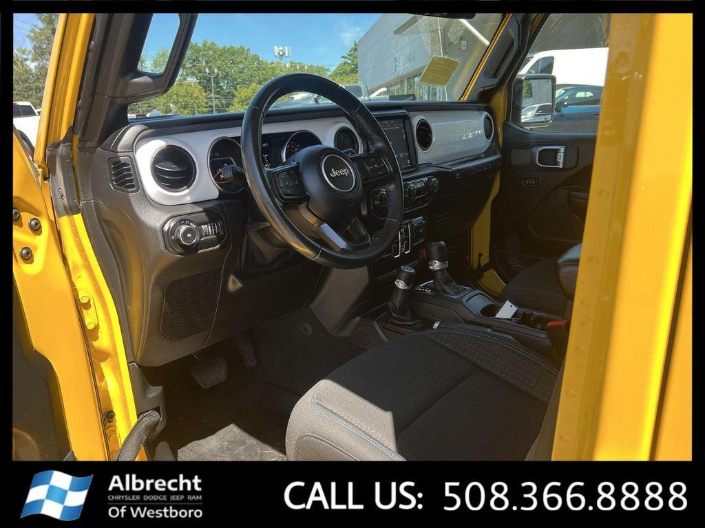 used 2021 Jeep Wrangler Unlimited car, priced at $34,599