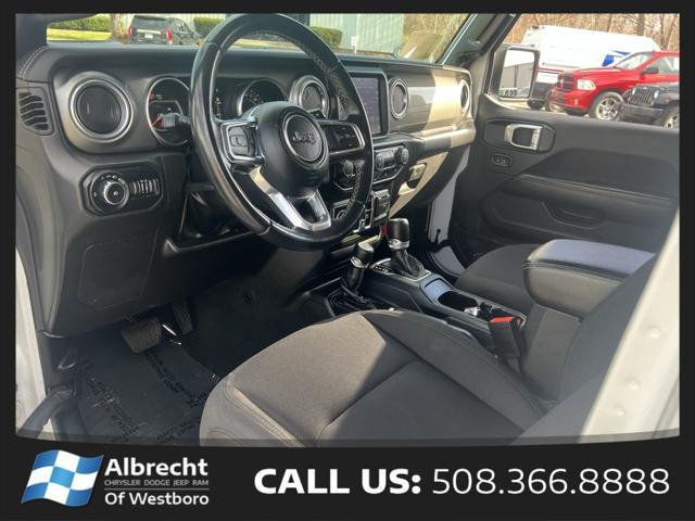 used 2022 Jeep Wrangler Unlimited car, priced at $32,599