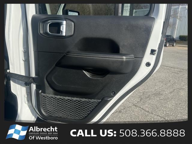 used 2022 Jeep Wrangler Unlimited car, priced at $32,599