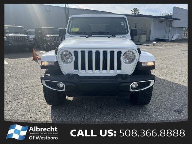 used 2022 Jeep Wrangler Unlimited car, priced at $32,599