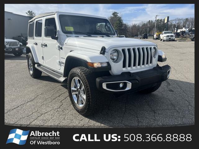used 2022 Jeep Wrangler Unlimited car, priced at $32,599